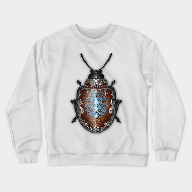 Bettle Emblem Crewneck Sweatshirt by dreamboxarts